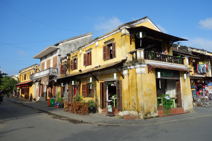 Historiska stadsdelen i Hoi An.