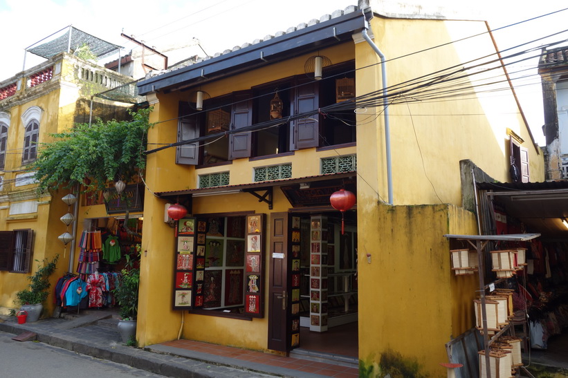 Historiska stadsdelen i Hoi An.