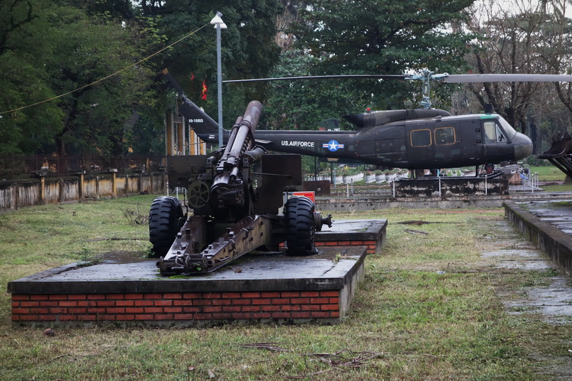 Militärutrustning från Vietnamkriget, Hue.